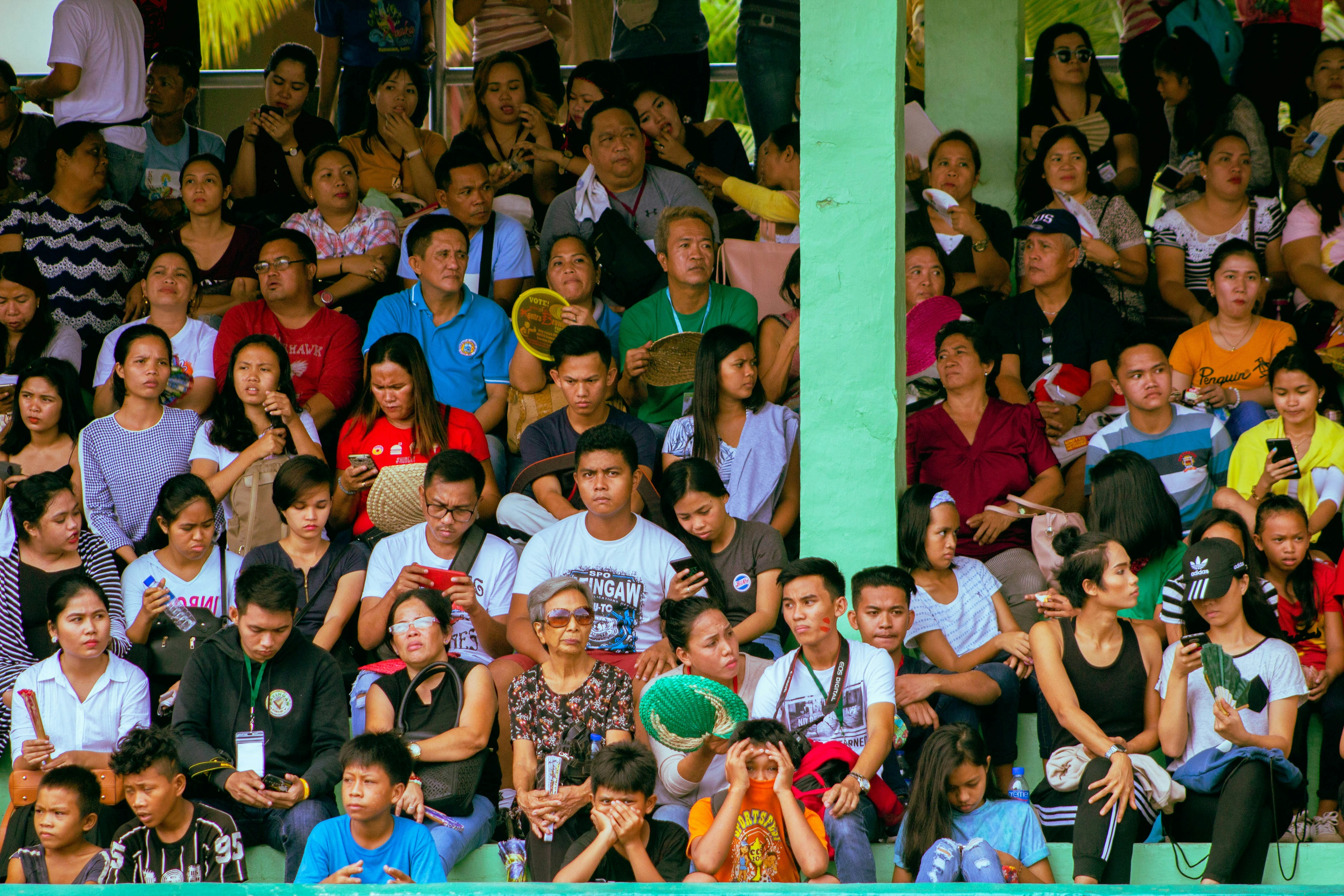 Members of a community organization collaborating